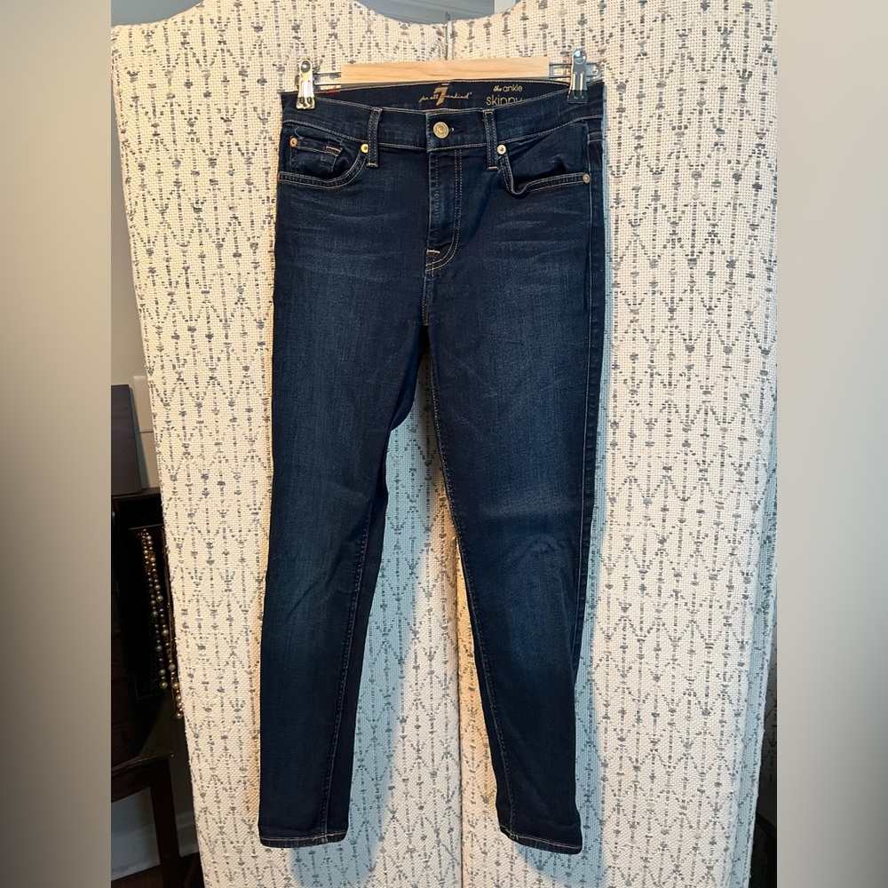 7 For All Mankind Skinny Ankle Jeans